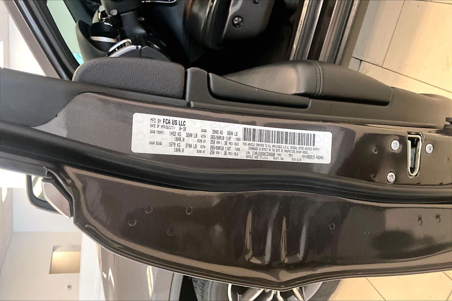 Used 2019 Jeep Grand Cherokee Limited w/ Luxury Group II RWD image 31