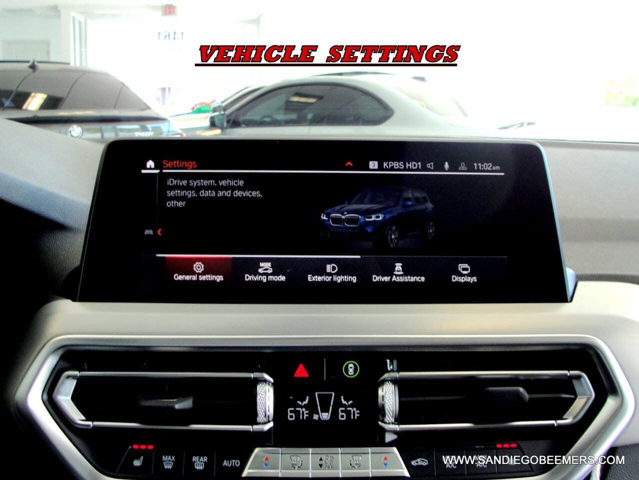 Used 2023 BMW X3 xDrive30i w/ M Sport Package AWD/4WD image 40