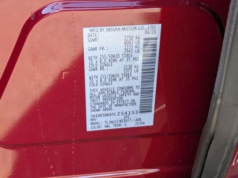 New 2026 Nissan Pathfinder Platinum AWD/4WD image 18