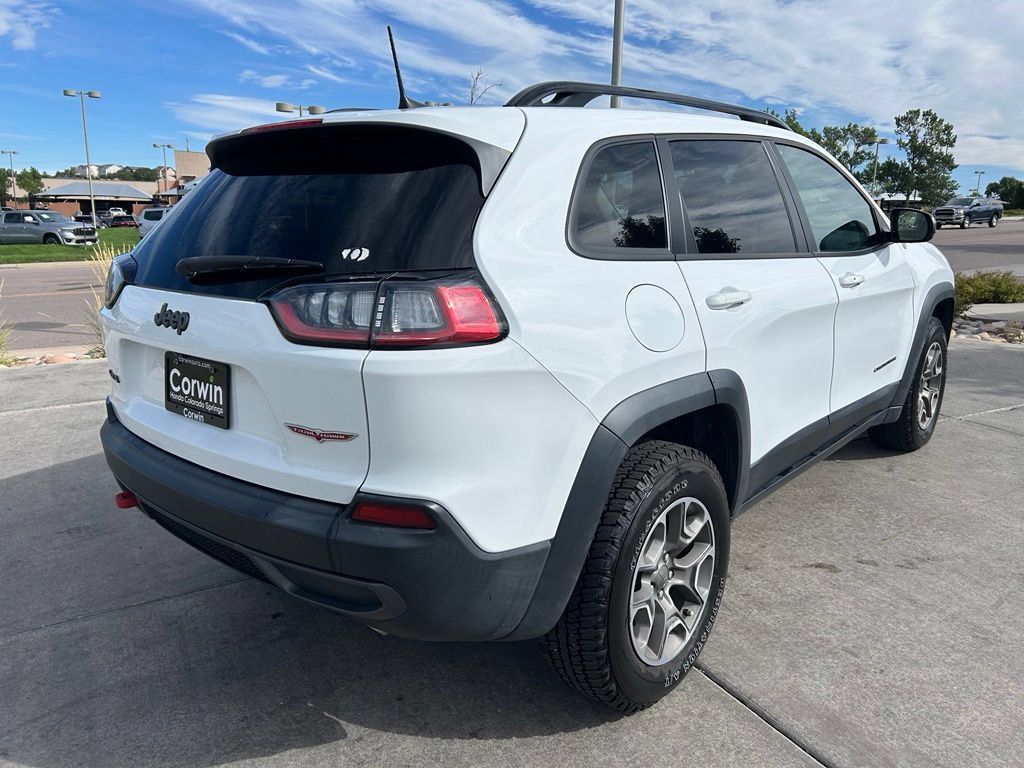 Used 2022 Jeep Cherokee Trailhawk AWD/4WD image 7