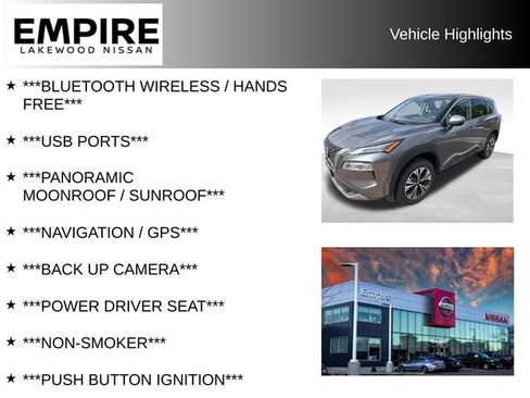 Used 2021 Nissan Rogue SV AWD/4WD image 2