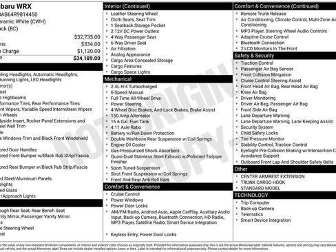 Used 2024 Subaru WRX image 5