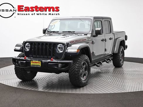 Used 2021 Jeep Gladiator Rubicon w/ LED Lighting Group AWD/4WD image 1