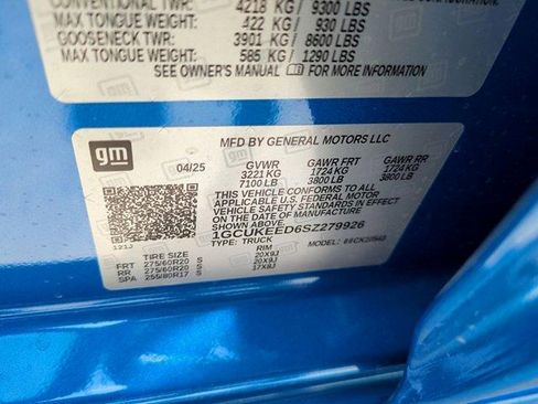 New 2025 Chevrolet Silverado 1500 RST w/ Texas Edition Plus AWD/4WD image 34
