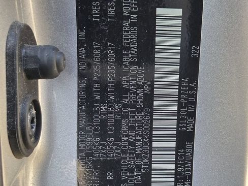 Used 2019 Toyota Sienna LE FWD image 30