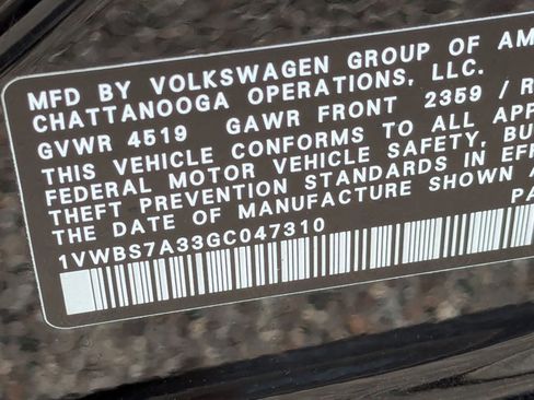 Used 2016 Volkswagen Passat 1.8T SE image 15