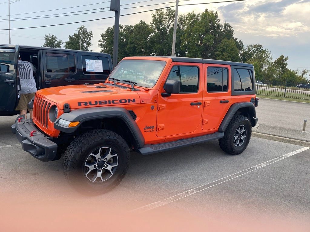 Used 2018 Jeep Wrangler Unlimited Rubicon AWD/4WD image 2