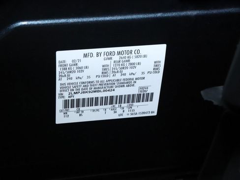 Certified 2021 Lincoln Nautilus Reserve AWD/4WD image 22
