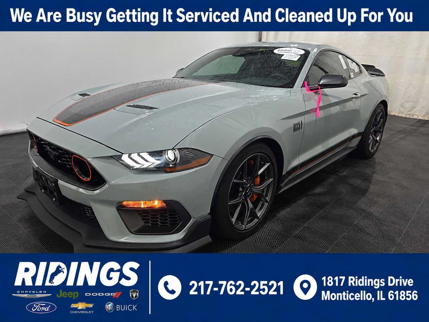 Used 2021 Ford Mustang Mach 1 RWD image 1