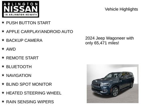 Used 2024 Jeep Wagoneer Series II AWD/4WD image 7