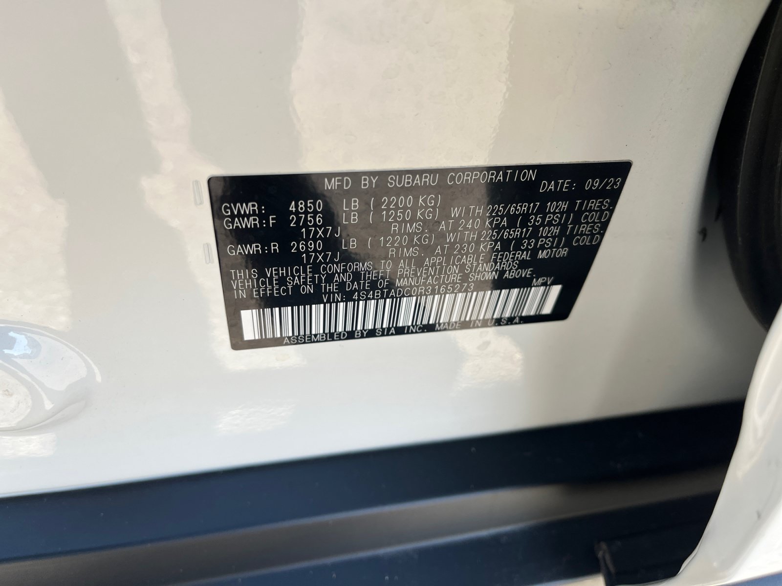 Certified 2024 Subaru Outback Premium AWD/4WD image 25