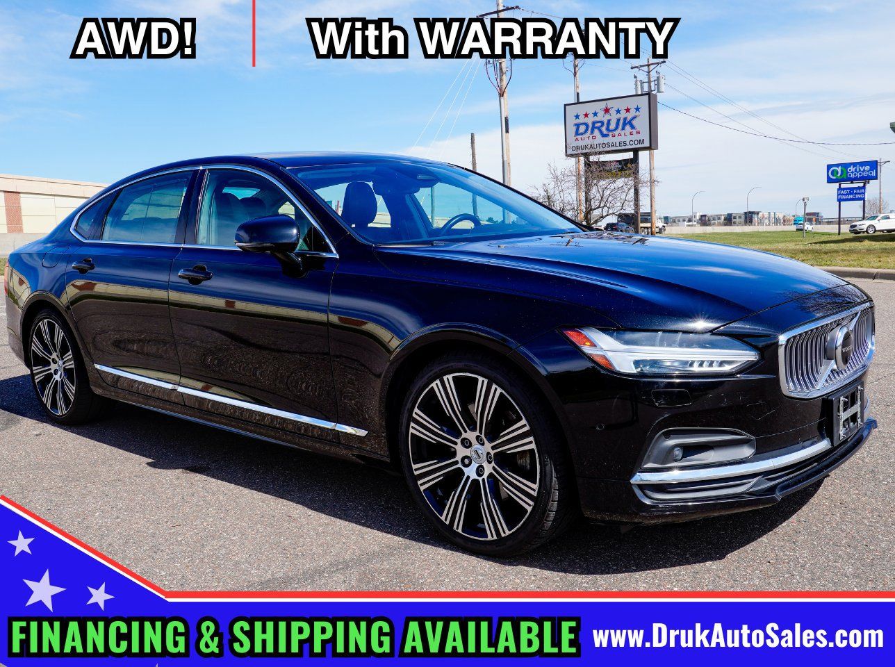 Used 2023 Volvo S90 B6 Ultimate w/ Protection Package Premier AWD/4WD image 1