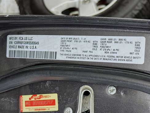 Used 2021 RAM 1500 Tradesman w/ Chrome Plus Package image 38