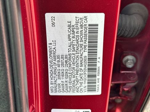 Used 2022 Honda Accord EX-L image 28