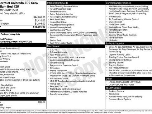 Certified 2021 Chevrolet Colorado ZR2 image 34