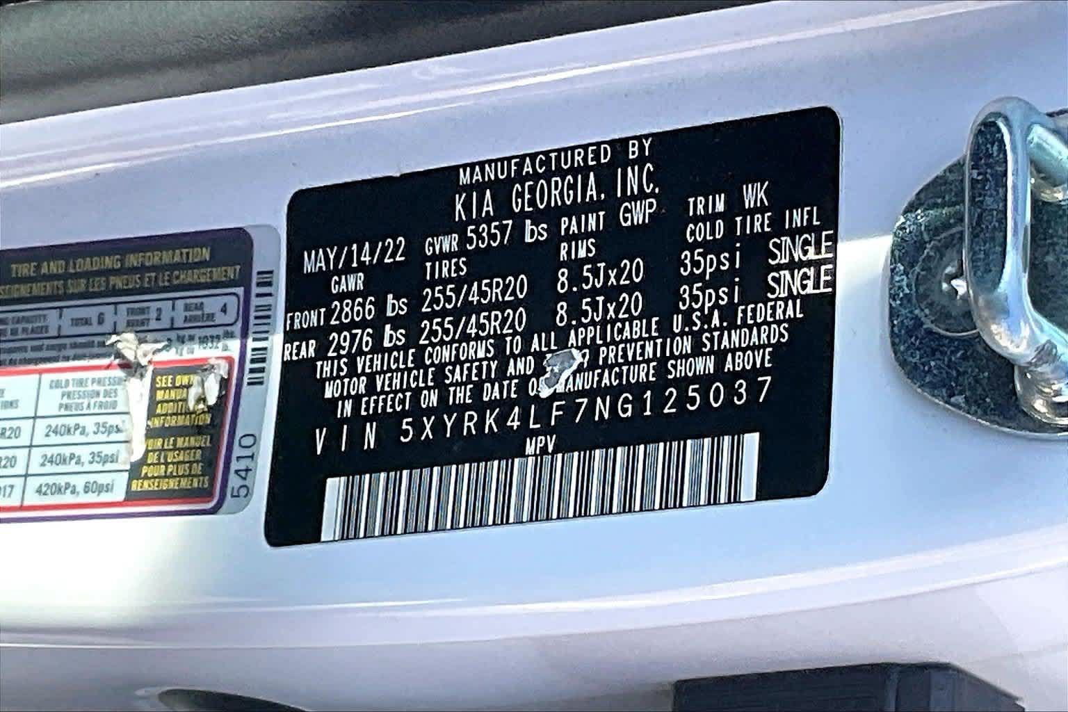 Used 2022 Kia Sorento SX FWD image 18