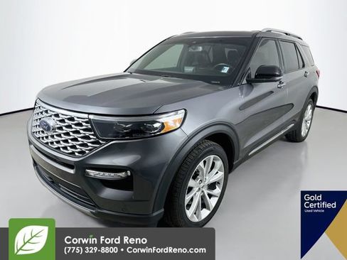 Certified 2022 Ford Explorer Platinum w/ Technology Package AWD/4WD image 4