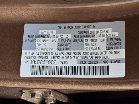 New 2026 MAZDA CX-70 3.3 Turbo w/ Premium Package AWD/4WD image 21