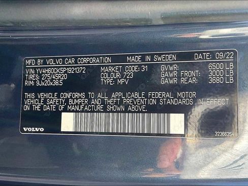 Used 2023 Volvo XC90 T8 Core image 35