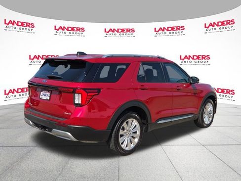 Certified 2025 Ford Explorer Platinum w/ LUX Leather Package AWD/4WD image 3