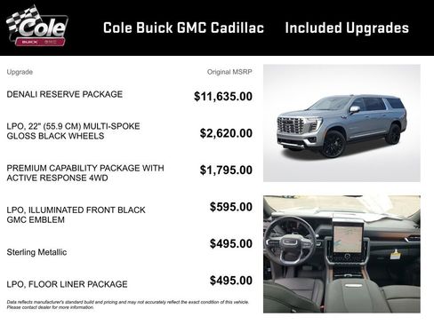 New 2025 GMC Yukon XL Denali w/ Denali Reserve Package image 3