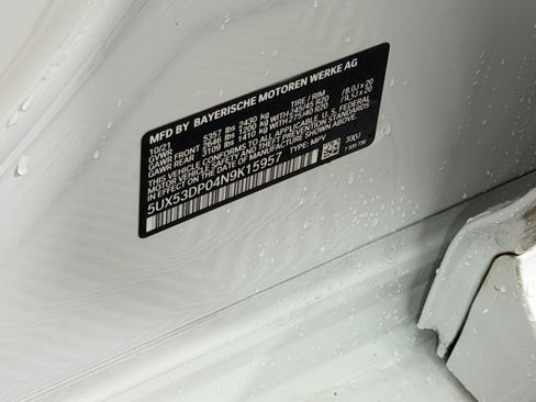 Used 2022 BMW X3 xDrive30i w/ M Sport Package AWD/4WD image 20