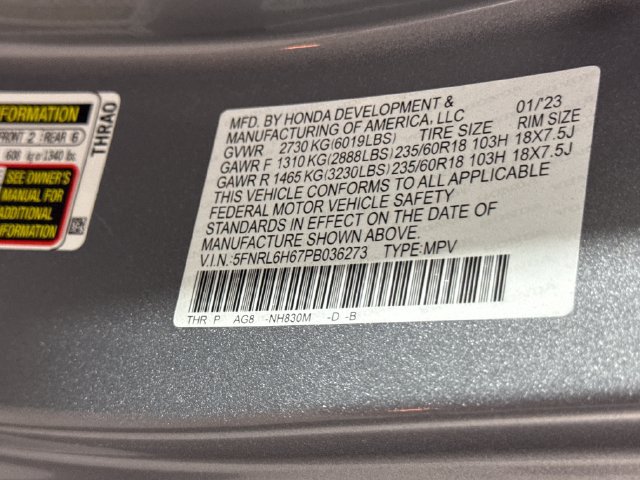 Used 2023 Honda Odyssey EX-L image 27