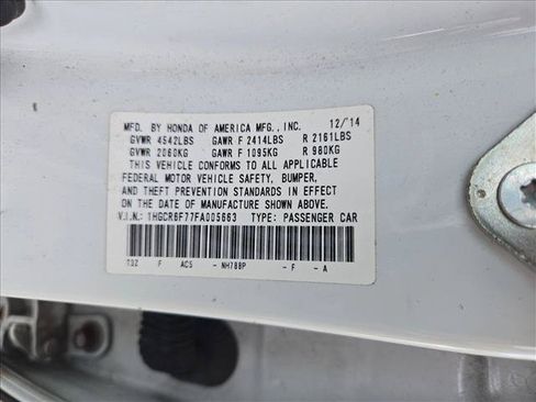 Used 2015 Honda Accord Touring image 15