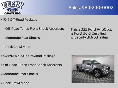 Used 2023 Ford F150 XL w/ STX Appearance Package AWD/4WD image 20