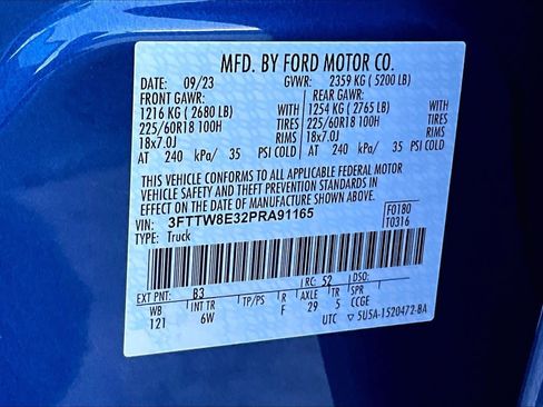 Certified 2023 Ford Maverick Lariat w/ Lariat Luxury Package image 34