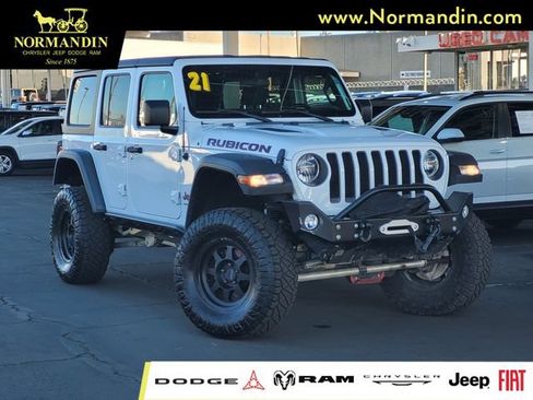 Used 2021 Jeep Wrangler Unlimited Rubicon AWD/4WD image 1