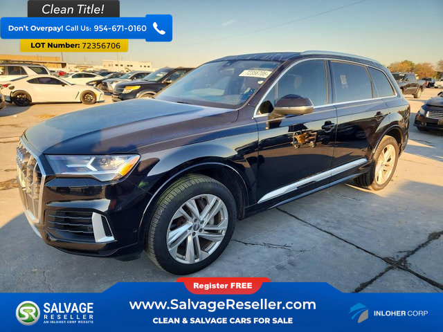 Used 2020 Audi Q7 3.0T Premium Plus w/ Premium Plus Package AWD/4WD image 1