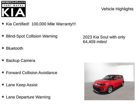Certified 2023 Kia Soul LX w/ LX Technology Package image 7