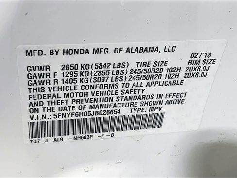 Used 2018 Honda Pilot Elite image 36