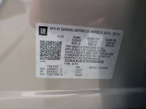 Used 2019 Chevrolet Equinox LT AWD/4WD image 33