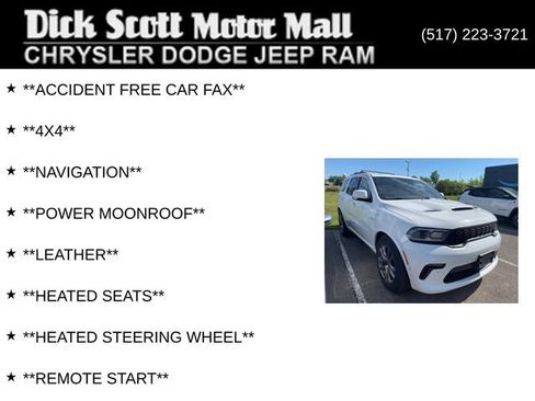 Used 2021 Dodge Durango R/T w/ Tow 'N Go Package AWD/4WD image 3
