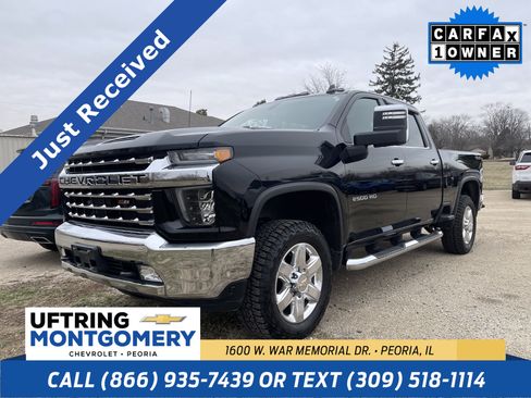Used 2022 Chevrolet Silverado 2500 LTZ w/ Snow Plow Prep/Camper Package image 1