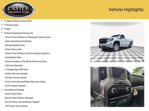 Used 2025 GMC Sierra 1500 Pro w/ Pro Value Package AWD/4WD image 4