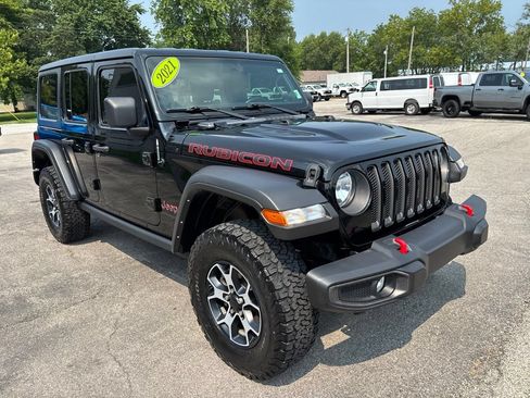 Used 2021 Jeep Wrangler Unlimited Rubicon AWD/4WD image 3