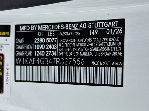 New 2026 Mercedes-Benz C 300 Sedan image 24