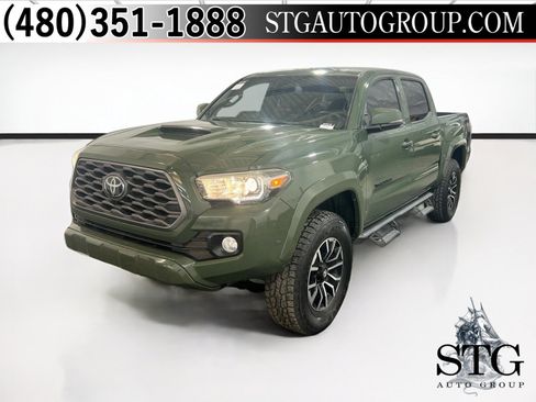 Used 2021 Toyota Tacoma TRD Sport w/ Technology Package RWD image 1