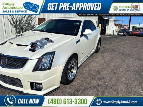 Used 2011 Cadillac CTS V w/ Wood Trim Package RWD image 5
