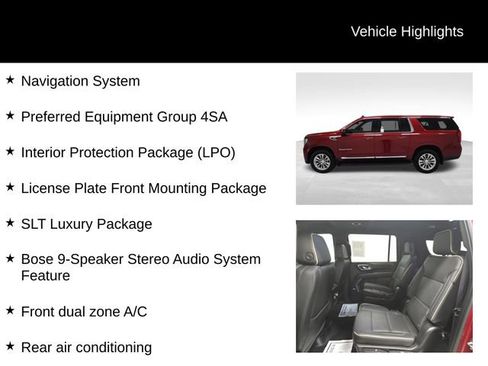Certified 2022 GMC Yukon XL SLT w/ SLT Luxury Package image 27
