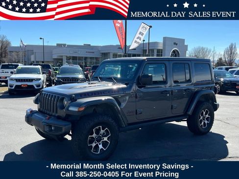 Used 2021 Jeep Wrangler Unlimited Rubicon AWD/4WD image 1
