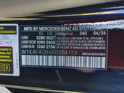 Certified 2024 Mercedes-Benz C 300 C 300 image 25