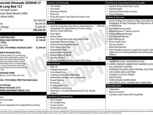 Used 2021 Chevrolet Silverado 3500 LT w/ All Star Edition AWD/4WD image 3