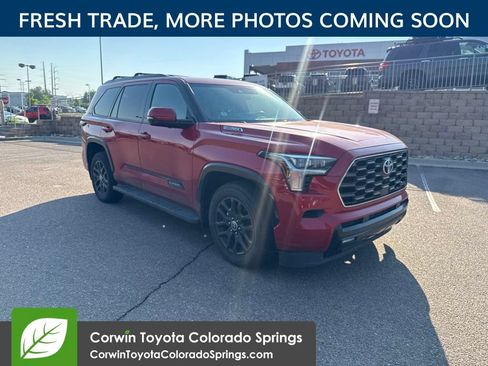 Used 2023 Toyota Sequoia Platinum AWD/4WD image 1