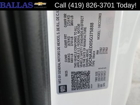 Certified 2025 Chevrolet Silverado 1500 W/T RWD image 33