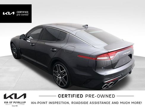 Certified 2022 Kia Stinger GT2 w/ Red Interior Color Package RWD image 8