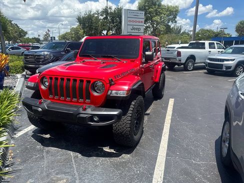 Used 2021 Jeep Wrangler Unlimited Rubicon w/ Xtreme Recon 35" Tire Package AWD/4WD image 1